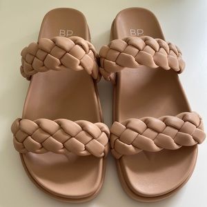 BP braided sandals